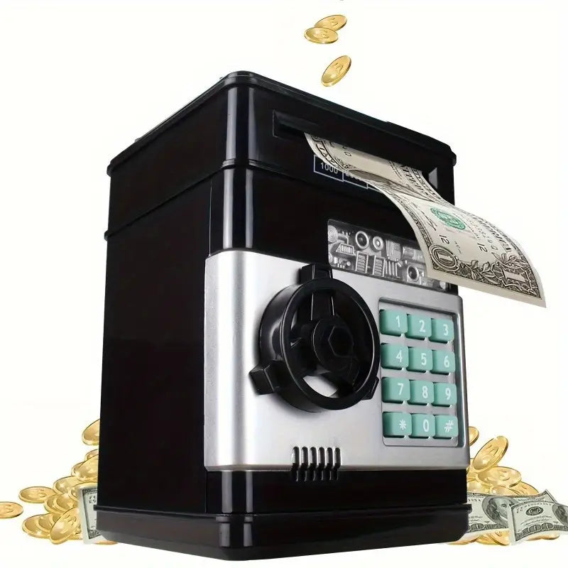 Cash Coins Saving Bank, Electronic Banking, Coin Money Saving Bank